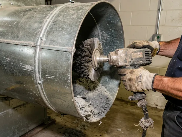 Industrial-grade dryer vent cleaning by Deerfield Beach Dryer Vent Cleaning in Deerfield Beach