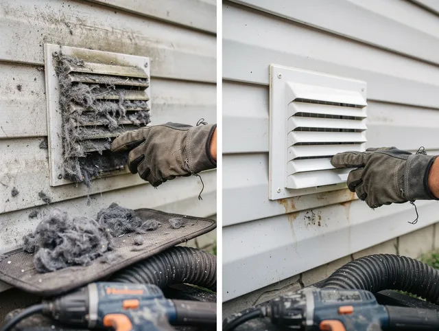 Residential dryer vent cleaning by Deerfield Beach Dryer Vent Cleaning in Deerfield Beach